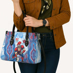 Newcastle Knights NAIDOC Week 2026 Leather Bag First Nations of Australia Aboriginal Mascot Rugby