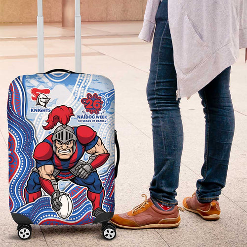 Newcastle Knights NAIDOC Week 2026 Luggage Cover First Nations of Australia Aboriginal Mascot Rugby