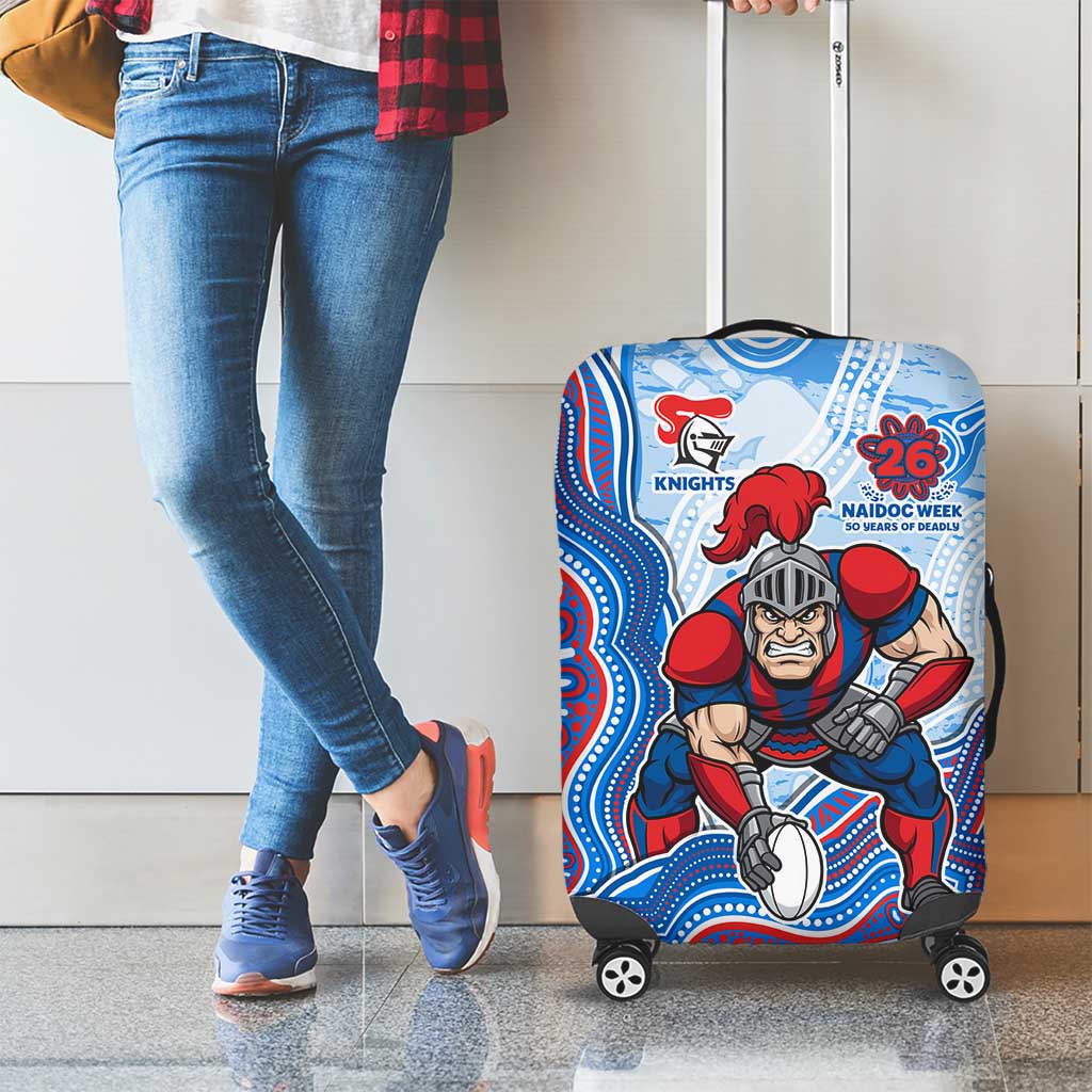 Newcastle Knights NAIDOC Week 2026 Luggage Cover First Nations of Australia Aboriginal Mascot Rugby