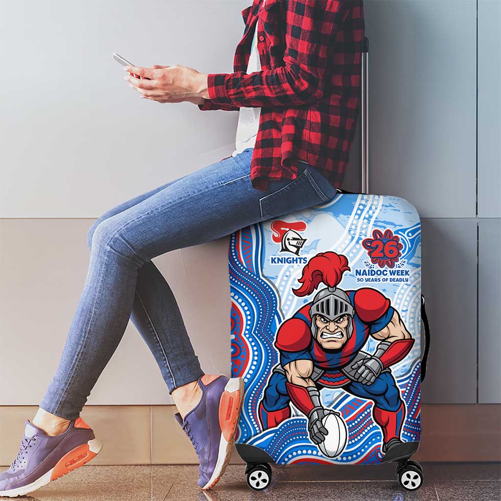 Newcastle Knights NAIDOC Week 2026 Luggage Cover First Nations of Australia Aboriginal Mascot Rugby