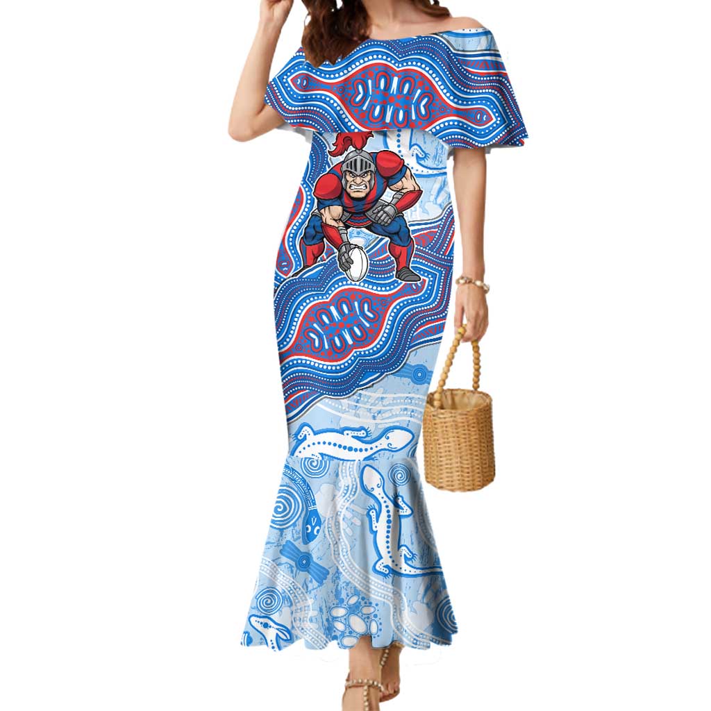 Newcastle Knights NAIDOC Week 2026 Mermaid Dress First Nations of Australia Aboriginal Mascot Rugby