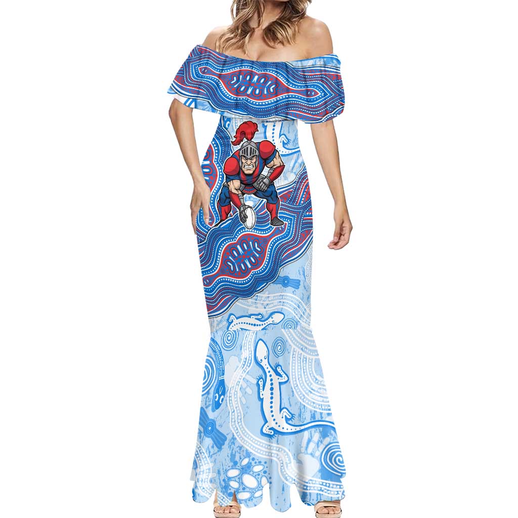 Newcastle Knights NAIDOC Week 2026 Mermaid Dress First Nations of Australia Aboriginal Mascot Rugby
