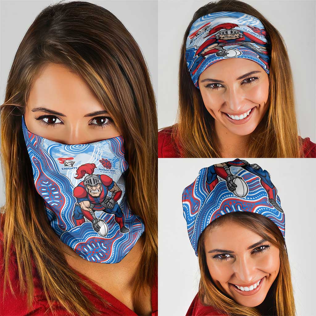 Newcastle Knights NAIDOC Week 2026 Neck Gaiter First Nations of Australia Aboriginal Mascot Rugby