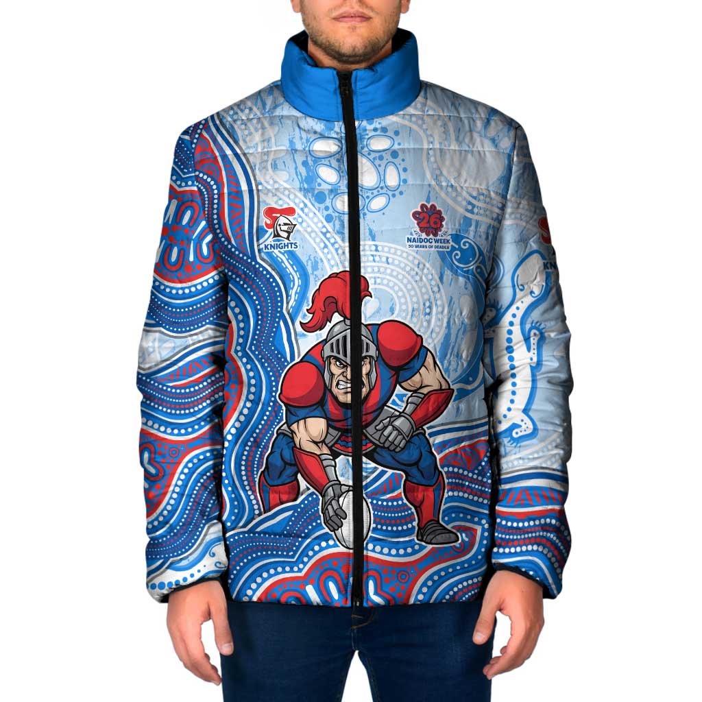 Newcastle Knights NAIDOC Week 2026 Padded Jacket First Nations of Australia Aboriginal Mascot Rugby