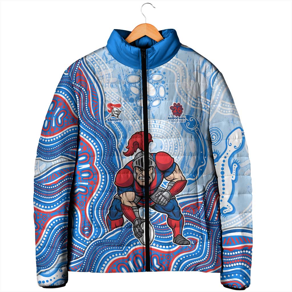 Newcastle Knights NAIDOC Week 2026 Padded Jacket First Nations of Australia Aboriginal Mascot Rugby