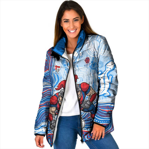 Newcastle Knights NAIDOC Week 2026 Padded Jacket First Nations of Australia Aboriginal Mascot Rugby
