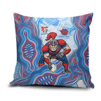 Newcastle Knights NAIDOC Week 2026 Pillow Cover First Nations of Australia Aboriginal Mascot Rugby