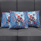 Newcastle Knights NAIDOC Week 2026 Pillow Cover First Nations of Australia Aboriginal Mascot Rugby
