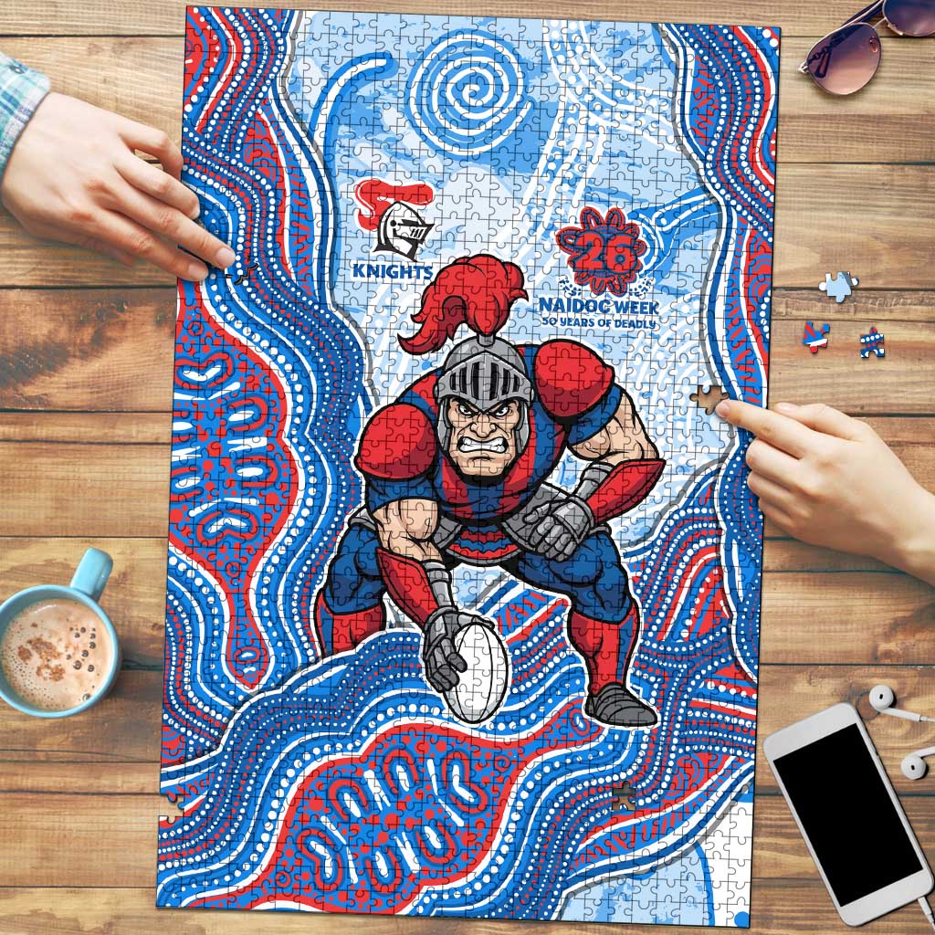 Newcastle Knights NAIDOC Week 2026 Puzzle First Nations of Australia Aboriginal Mascot Rugby