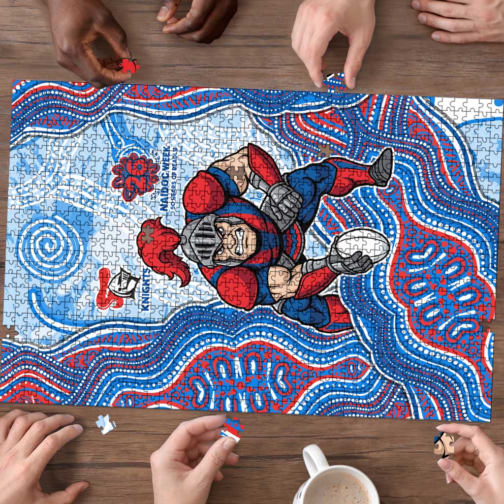 Newcastle Knights NAIDOC Week 2026 Puzzle First Nations of Australia Aboriginal Mascot Rugby