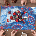 Newcastle Knights NAIDOC Week 2026 Puzzle First Nations of Australia Aboriginal Mascot Rugby
