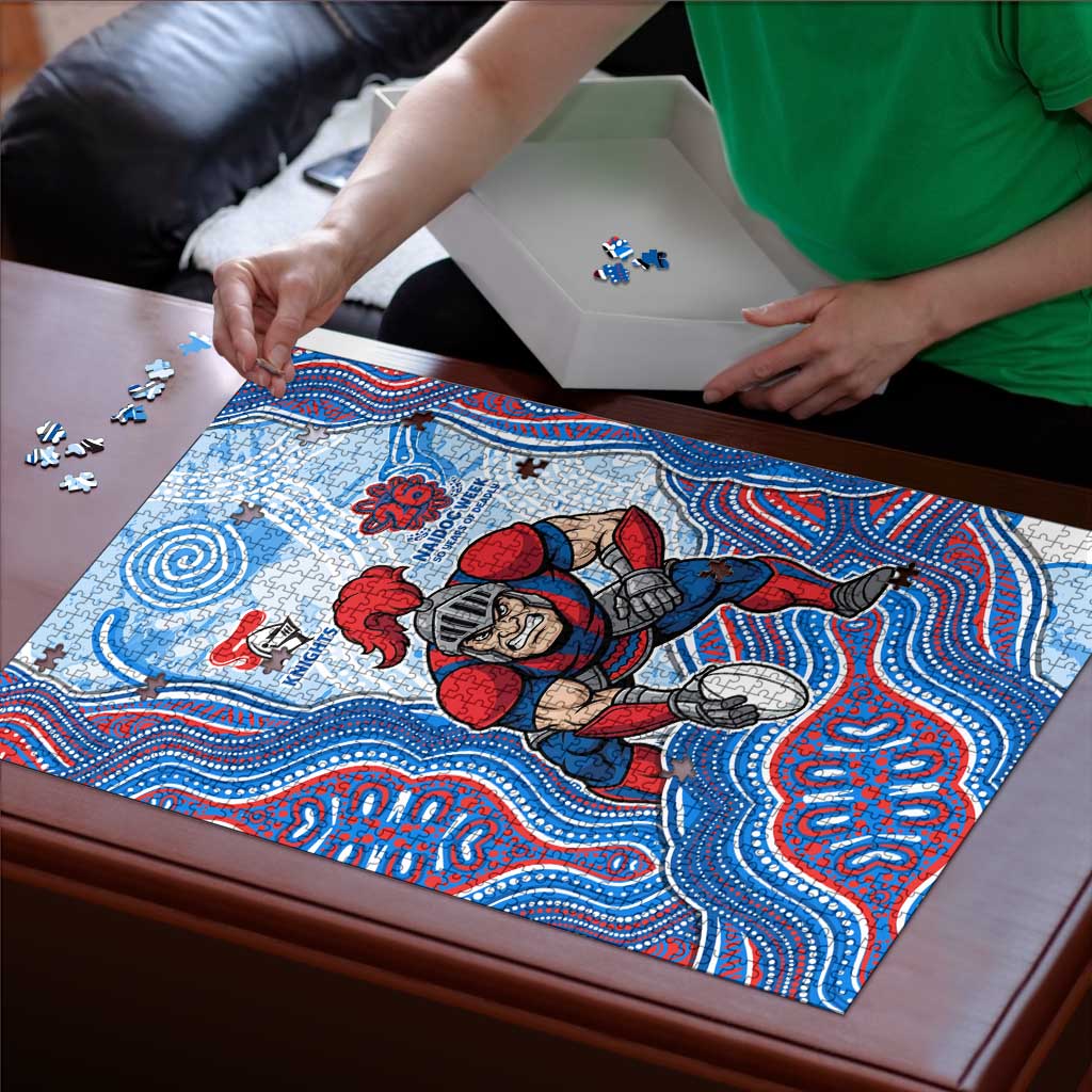 Newcastle Knights NAIDOC Week 2026 Puzzle First Nations of Australia Aboriginal Mascot Rugby