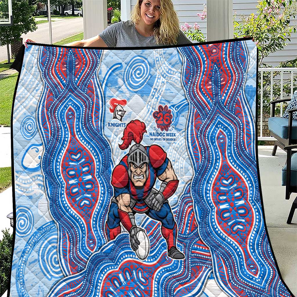 Newcastle Knights NAIDOC Week 2026 Quilt First Nations of Australia Aboriginal Mascot Rugby