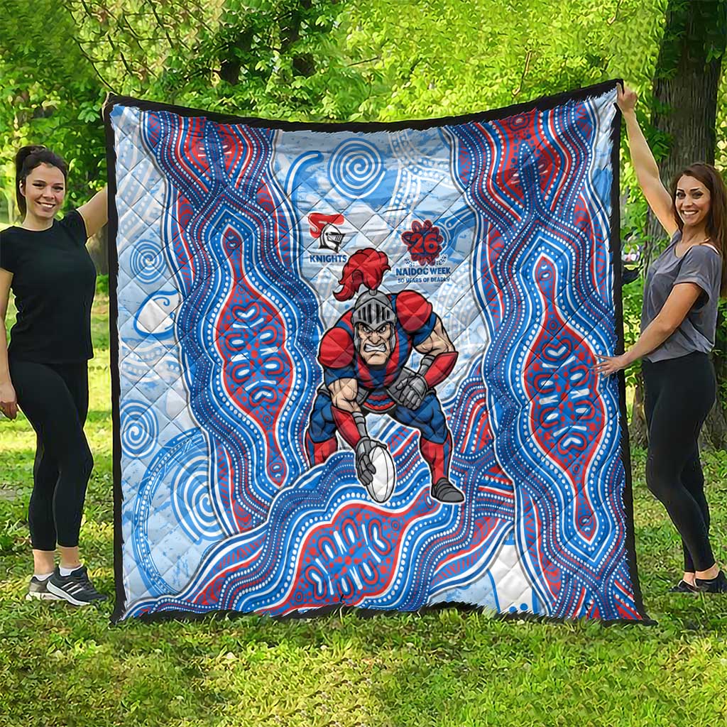 Newcastle Knights NAIDOC Week 2026 Quilt First Nations of Australia Aboriginal Mascot Rugby