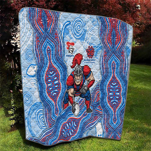 Newcastle Knights NAIDOC Week 2026 Quilt First Nations of Australia Aboriginal Mascot Rugby