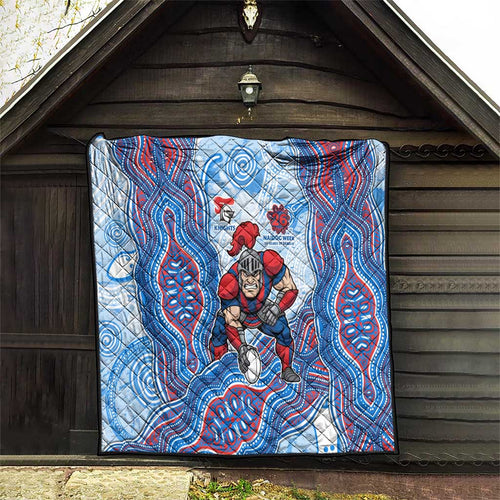 Newcastle Knights NAIDOC Week 2026 Quilt First Nations of Australia Aboriginal Mascot Rugby