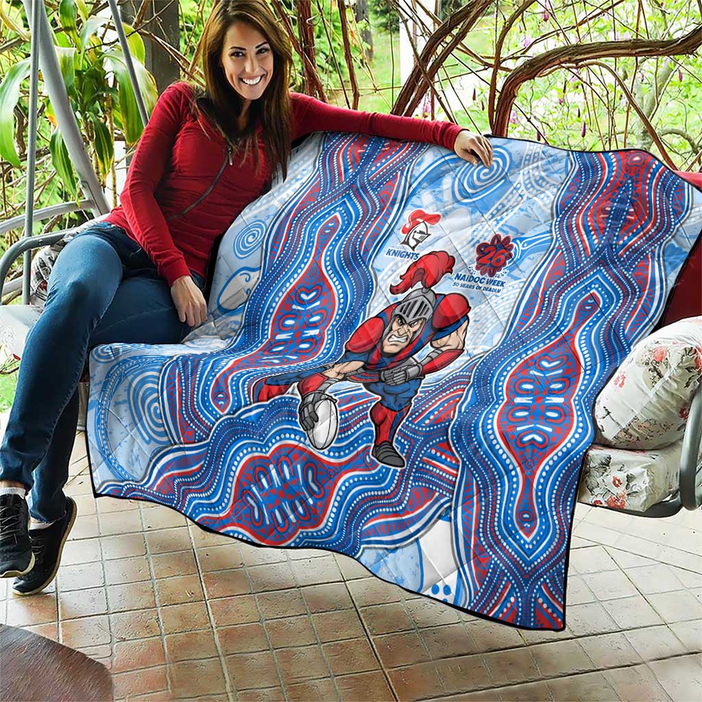 Newcastle Knights NAIDOC Week 2026 Quilt First Nations of Australia Aboriginal Mascot Rugby