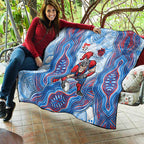 Newcastle Knights NAIDOC Week 2026 Quilt First Nations of Australia Aboriginal Mascot Rugby
