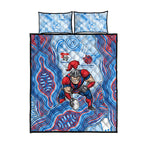 Newcastle Knights NAIDOC Week 2026 Quilt Bed Set First Nations of Australia Aboriginal Mascot Rugby