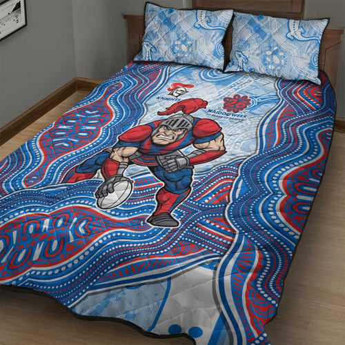 Newcastle Knights NAIDOC Week 2026 Quilt Bed Set First Nations of Australia Aboriginal Mascot Rugby