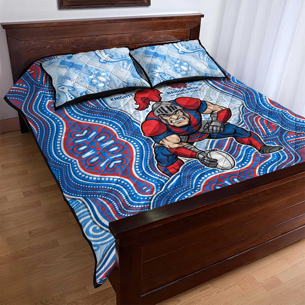 Newcastle Knights NAIDOC Week 2026 Quilt Bed Set First Nations of Australia Aboriginal Mascot Rugby