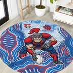 Newcastle Knights NAIDOC Week 2026 Round Carpet First Nations of Australia Aboriginal Mascot Rugby
