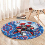 Newcastle Knights NAIDOC Week 2026 Round Carpet First Nations of Australia Aboriginal Mascot Rugby