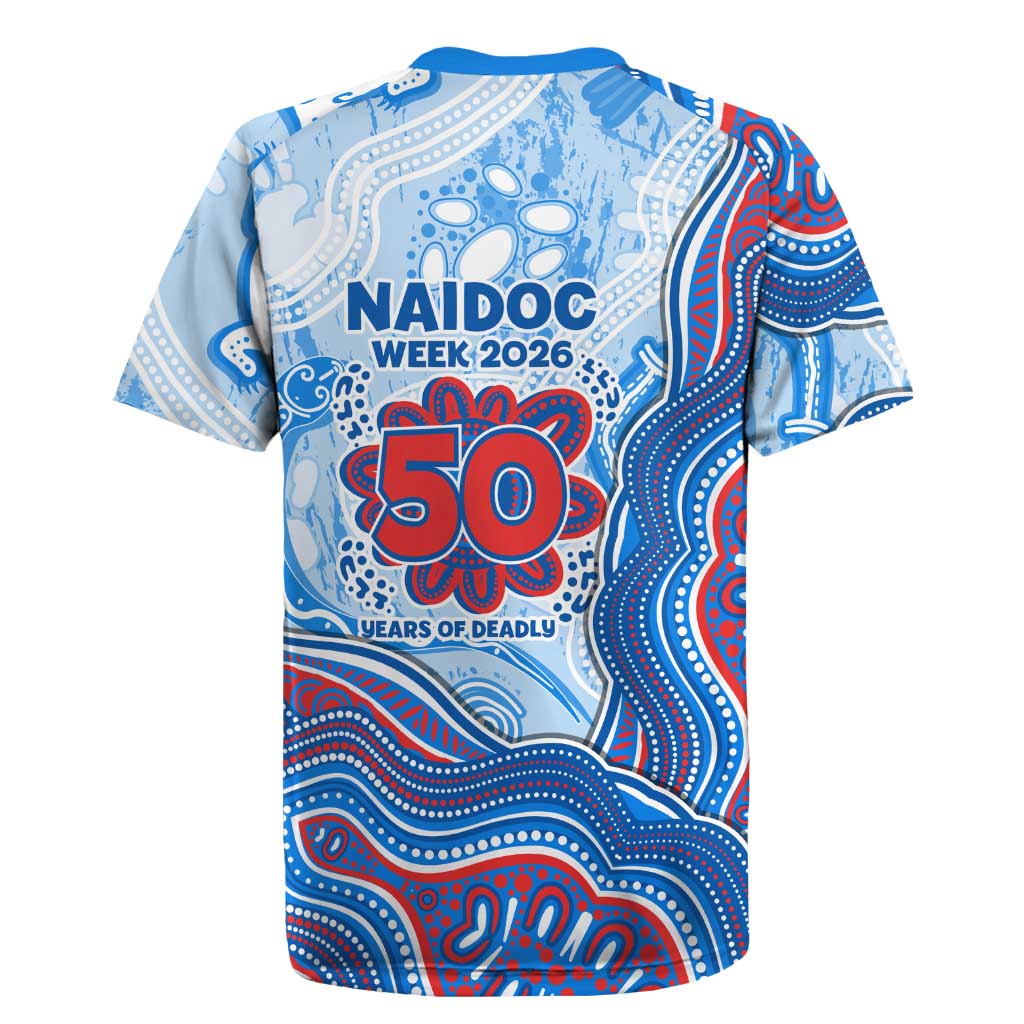 Newcastle Knights NAIDOC Week 2026 Rugby Jersey First Nations of Australia Aboriginal Mascot Rugby