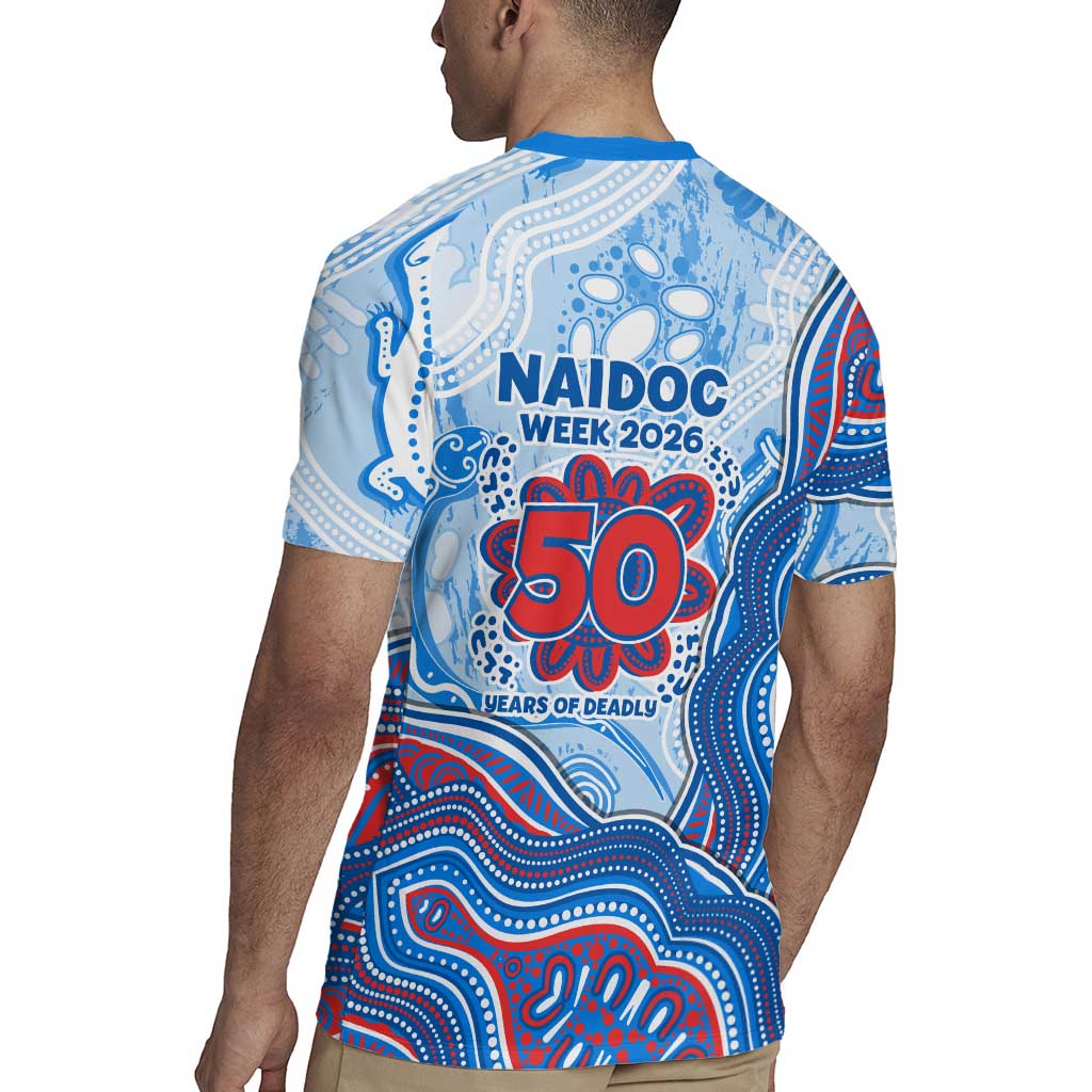 Newcastle Knights NAIDOC Week 2026 Rugby Jersey First Nations of Australia Aboriginal Mascot Rugby