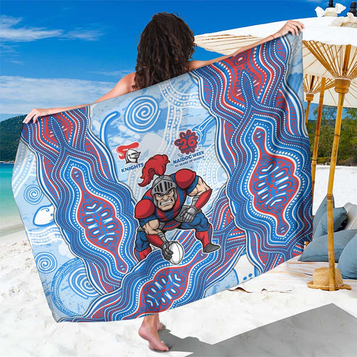 Newcastle Knights NAIDOC Week 2026 Sarong First Nations of Australia Aboriginal Mascot Rugby