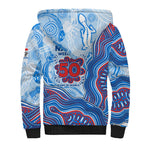 Newcastle Knights NAIDOC Week 2026 Sherpa Hoodie First Nations of Australia Aboriginal Mascot Rugby