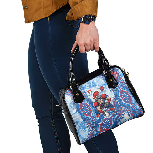 Newcastle Knights NAIDOC Week 2026 Shoulder Handbag First Nations of Australia Aboriginal Mascot Rugby