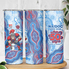 Newcastle Knights NAIDOC Week 2026 Skinny Tumbler First Nations of Australia Aboriginal Mascot Rugby