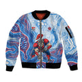 Newcastle Knights NAIDOC Week 2026 Sleeve Zip Bomber Jacket First Nations of Australia Aboriginal Mascot Rugby