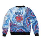 Newcastle Knights NAIDOC Week 2026 Sleeve Zip Bomber Jacket First Nations of Australia Aboriginal Mascot Rugby