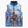 Newcastle Knights NAIDOC Week 2026 Sleeveless Puffer Jacket First Nations of Australia Aboriginal Mascot Rugby
