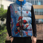 Newcastle Knights NAIDOC Week 2026 Sleeveless Puffer Jacket First Nations of Australia Aboriginal Mascot Rugby