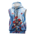 Newcastle Knights NAIDOC Week 2026 Sleeveless Zip Hoodie First Nations of Australia Aboriginal Mascot Rugby