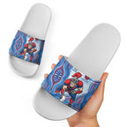 Newcastle Knights NAIDOC Week 2026 Slide Sandals First Nations of Australia Aboriginal Mascot Rugby