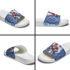 Newcastle Knights NAIDOC Week 2026 Slide Sandals First Nations of Australia Aboriginal Mascot Rugby