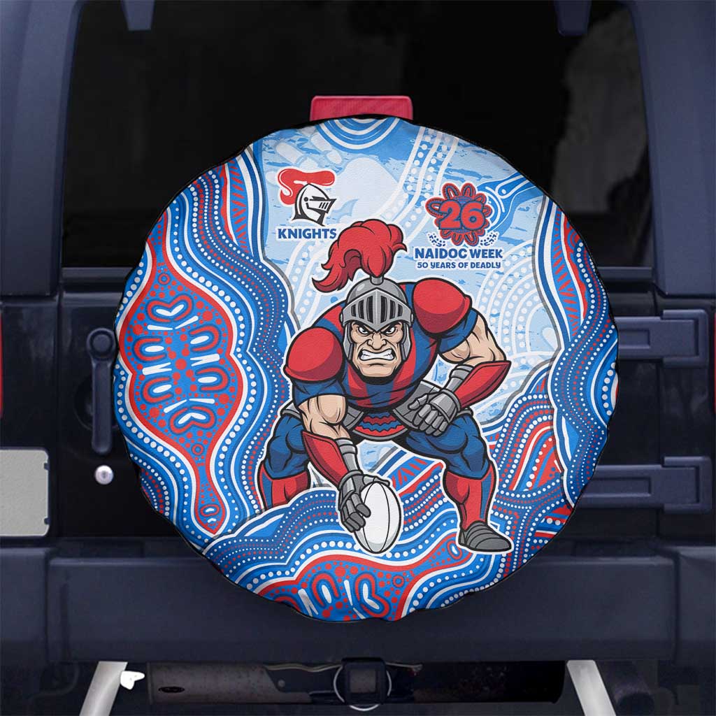 Newcastle Knights NAIDOC Week 2026 Spare Tire Cover First Nations of Australia Aboriginal Mascot Rugby