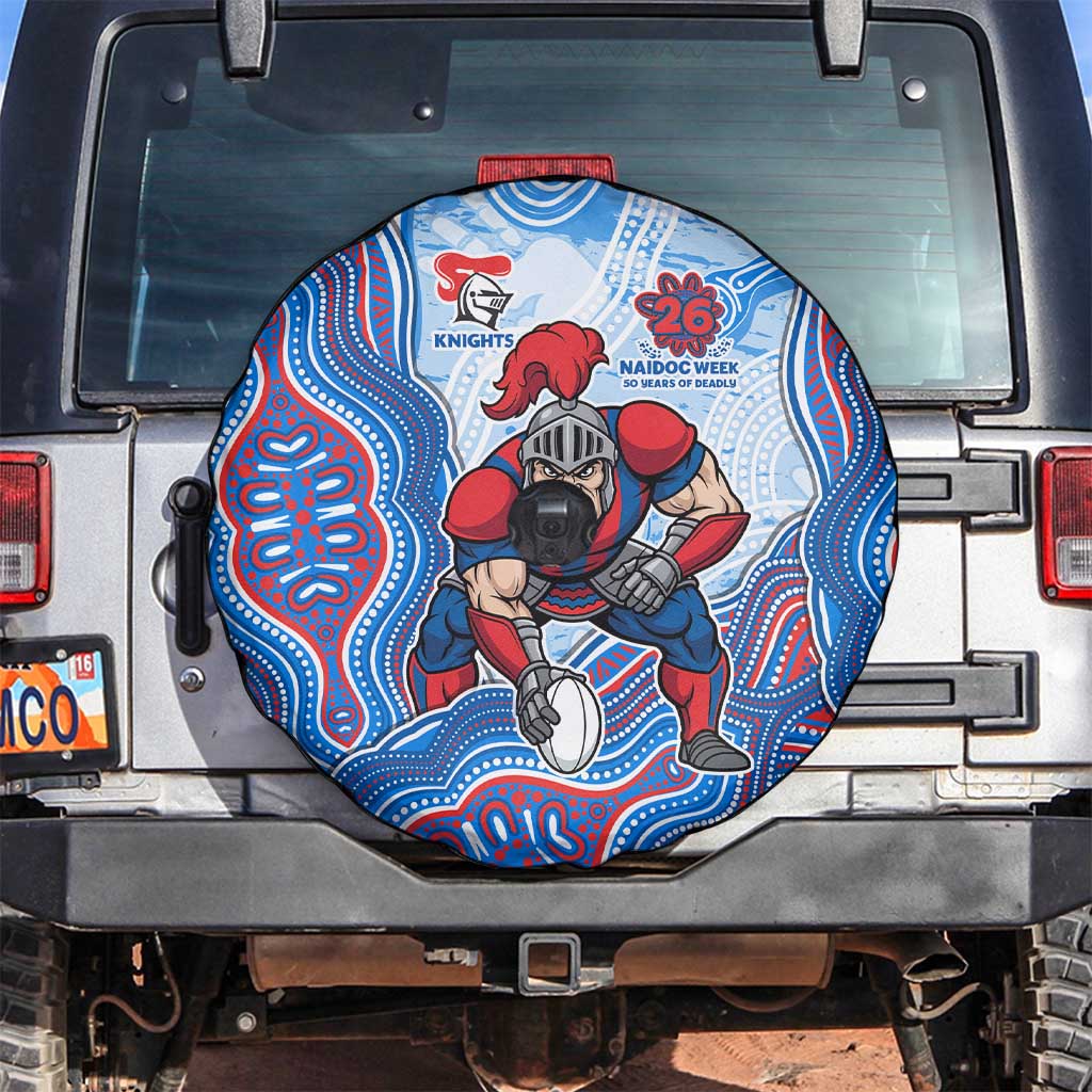 Newcastle Knights NAIDOC Week 2026 Spare Tire Cover First Nations of Australia Aboriginal Mascot Rugby