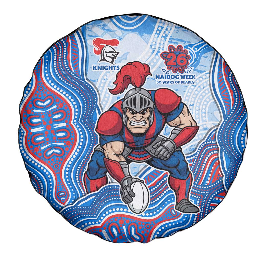 Newcastle Knights NAIDOC Week 2026 Spare Tire Cover First Nations of Australia Aboriginal Mascot Rugby