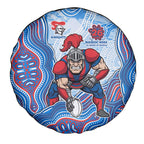 Newcastle Knights NAIDOC Week 2026 Spare Tire Cover First Nations of Australia Aboriginal Mascot Rugby