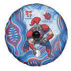 Newcastle Knights NAIDOC Week 2026 Spare Tire Cover First Nations of Australia Aboriginal Mascot Rugby