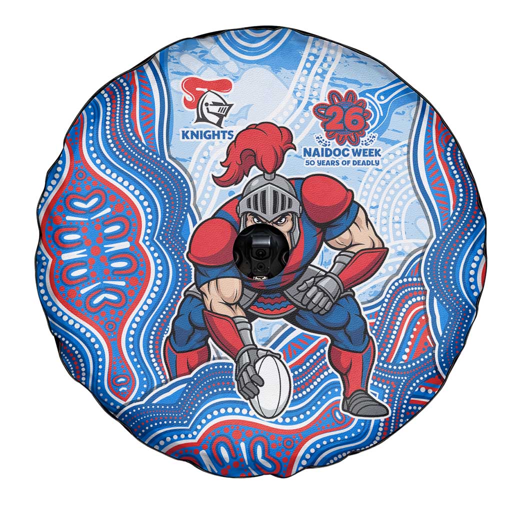 Newcastle Knights NAIDOC Week 2026 Spare Tire Cover First Nations of Australia Aboriginal Mascot Rugby