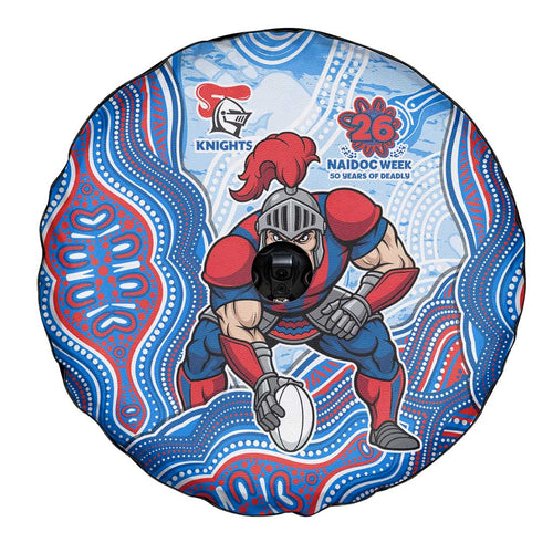 Newcastle Knights NAIDOC Week 2026 Spare Tire Cover First Nations of Australia Aboriginal Mascot Rugby