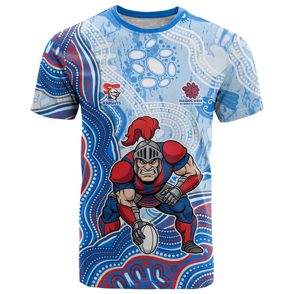 Newcastle Knights NAIDOC Week 2026 T Shirt First Nations of Australia Aboriginal Mascot Rugby