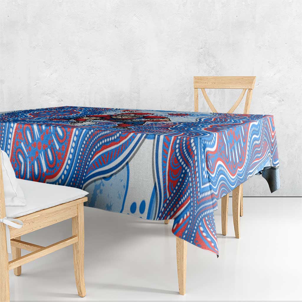 Newcastle Knights NAIDOC Week 2026 Tablecloth First Nations of Australia Aboriginal Mascot Rugby