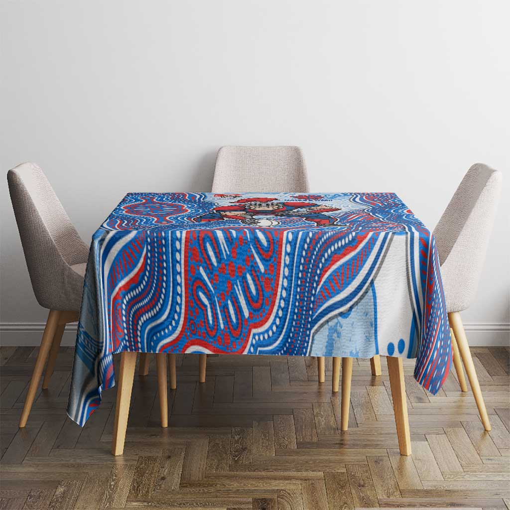 Newcastle Knights NAIDOC Week 2026 Tablecloth First Nations of Australia Aboriginal Mascot Rugby